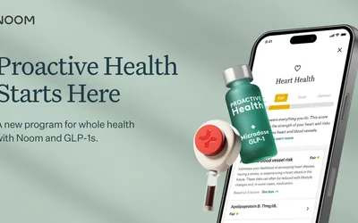 Noom Enters Longevity Health Space with Proactive Health Microdose GLP-1Rx Program Designed to Help Millions Address the Biomarkers Most Linked to Future Disease